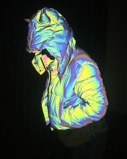 Manteau Technique Hivernal Scintillant