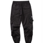 Pantalons Cargo Tech Noir Chic