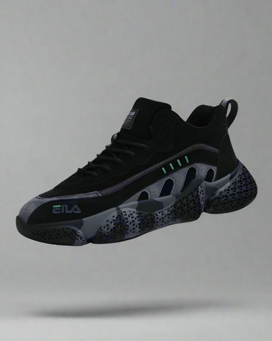 Baskets Chic en Nubuck Tech