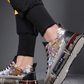 Baskets Techwear Chic en Cuir