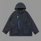 Veste à Capuche Cyberpunk Vibrante
