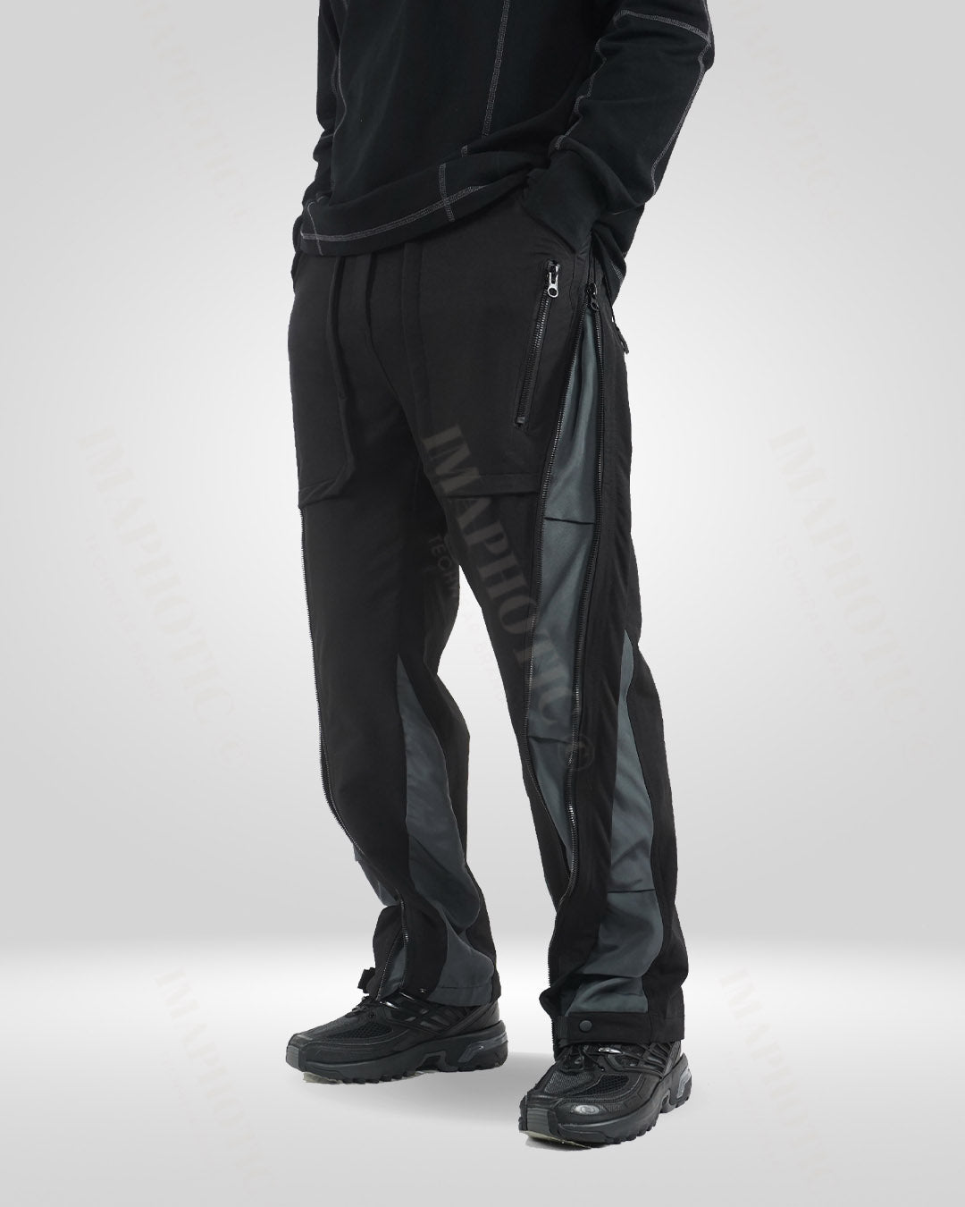 Pantalons Droits Élastiques Polyvalents