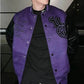 Veste varsity violette