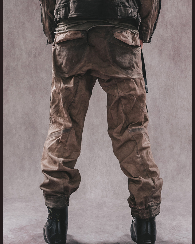 Pantalons Cargo Distressés Prêts pour l'Aventure