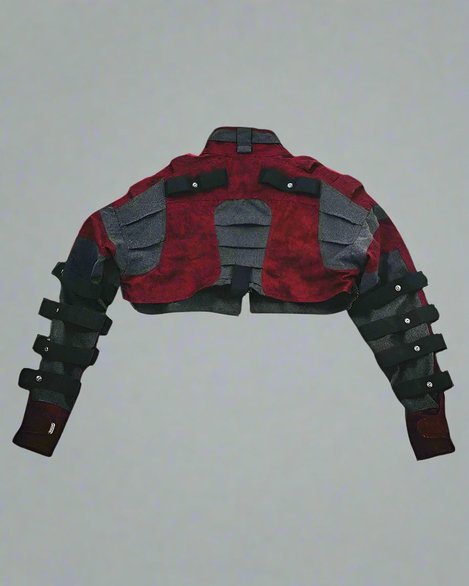 Veste de Boxe Rouge Écrasante