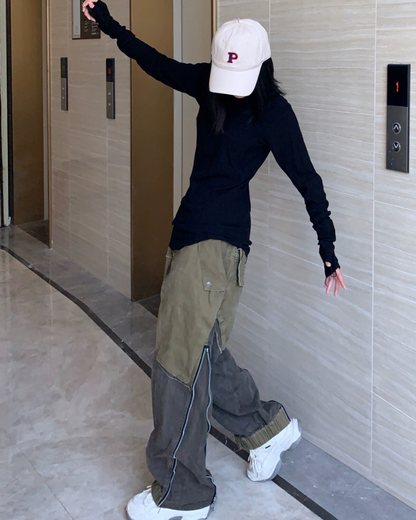 Pantalons Cargo Chic Colorés