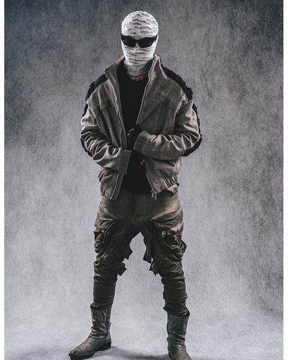 Veste Contrastée Élégante