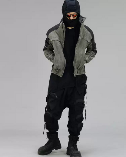 Veste Contrastée Élégante