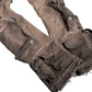 Pantalon Cargo Évasé Distressé Tendance