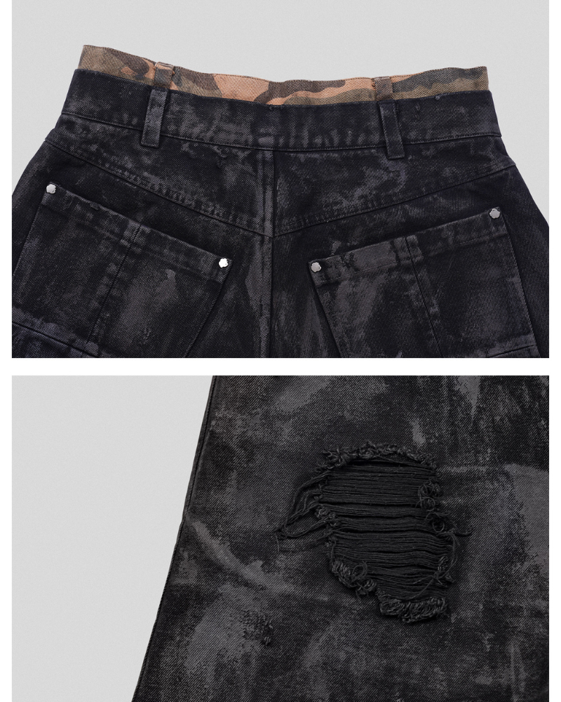 Shorts utilitaires camouflés durables