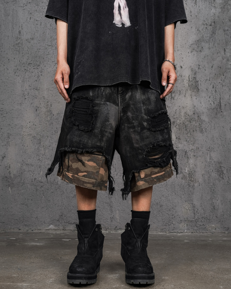 Shorts utilitaires camouflés durables