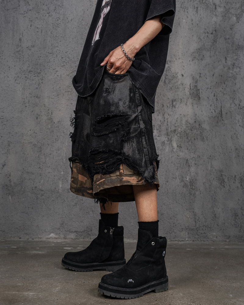 Shorts utilitaires camouflés durables