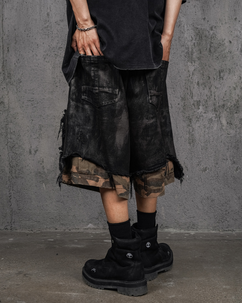 Shorts utilitaires camouflés durables