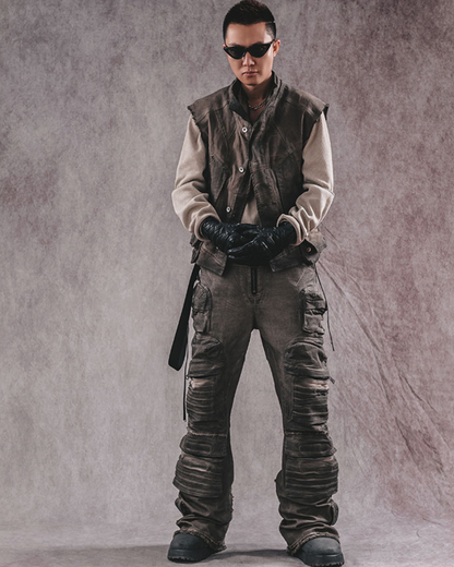 Gilet Géométrique Stylé