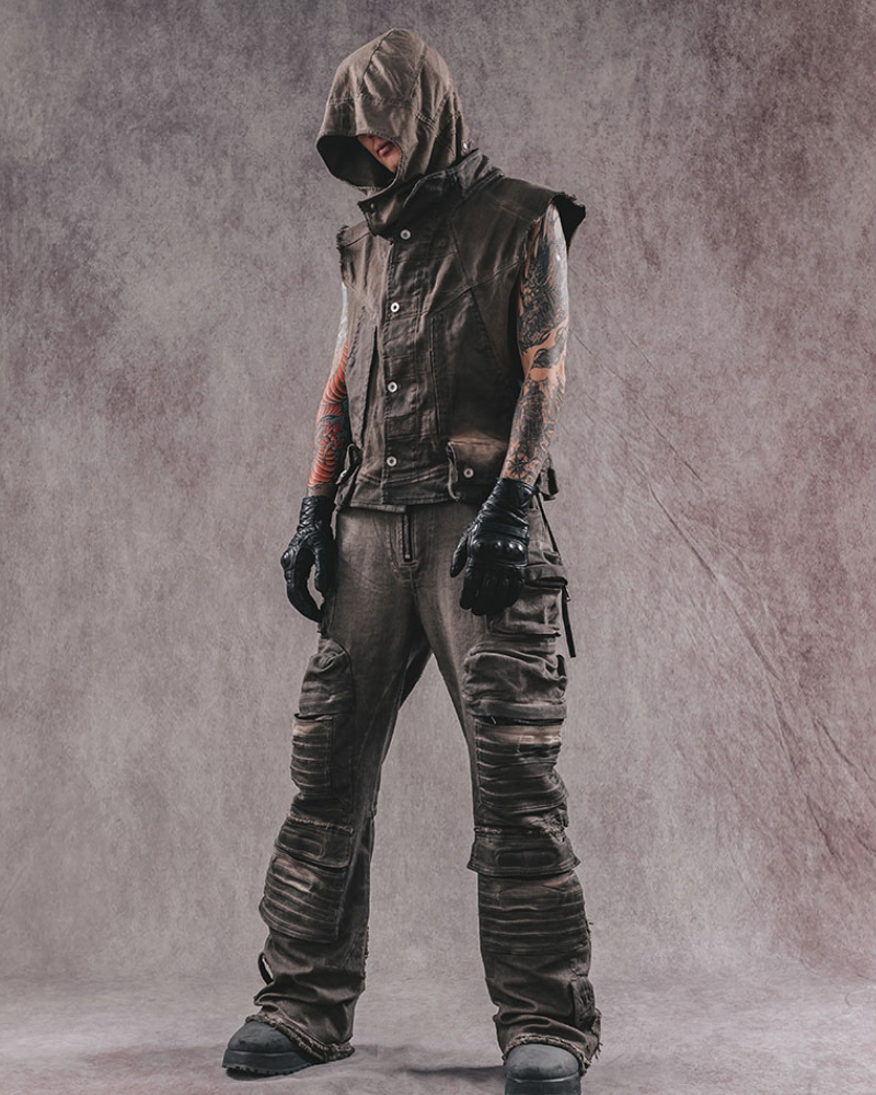Gilet Géométrique Stylé