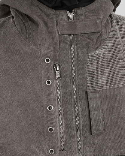 Gilet à Capuche Patchwork Chic Boho