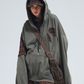 Ensemble de Sweat à Capuche Effiloché