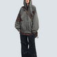 Ensemble de Sweat à Capuche Effiloché