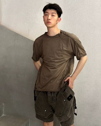 T-shirt Distressed Rebel Chic