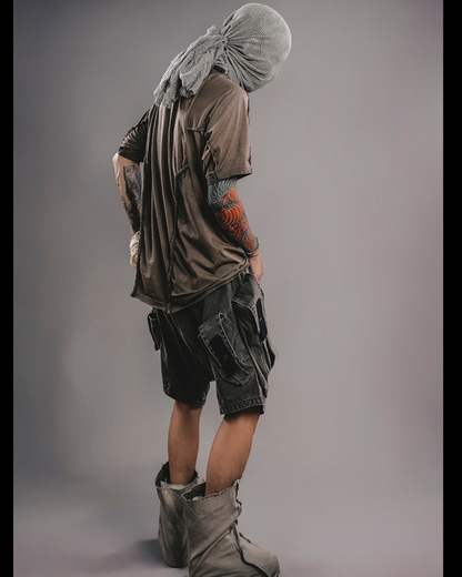 T-shirt Distressed Rebel Chic