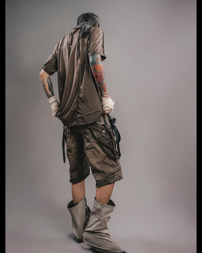 T-shirt Distressed Rebel Chic