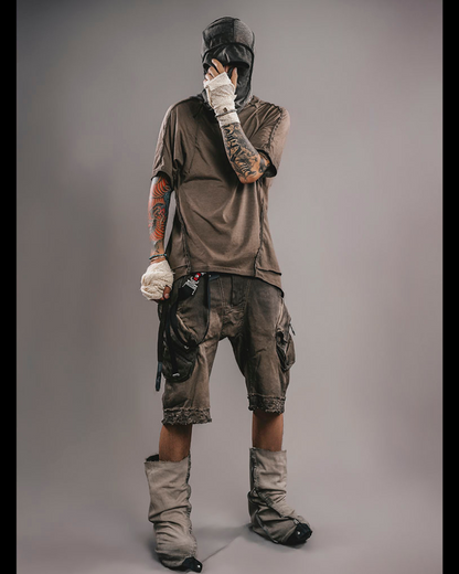 T-shirt Distressed Rebel Chic