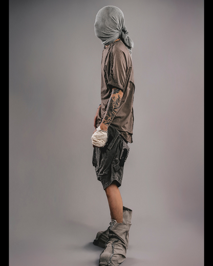 T-shirt Distressed Rebel Chic