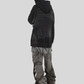 Pantalons Cargo Patchwork Stylés avec Bretelles