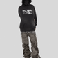 Pantalons Cargo Patchwork Stylés avec Bretelles