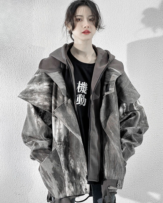 Veste Duo Distressée Chic