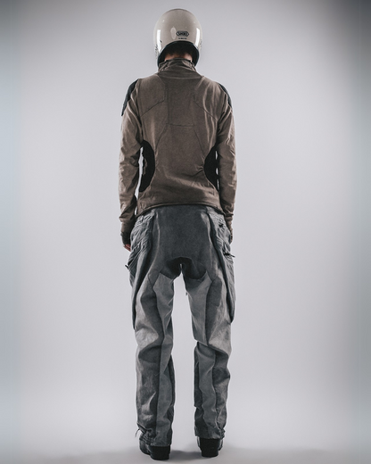 T-shirt en coton usé rétro