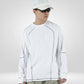 Sweat-shirt classique en coton blanc