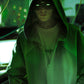 Hoodie Patchwork Fantôme Futuriste