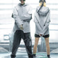 Hoodie Patchwork Fantôme Futuriste