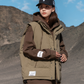 Gilet Zippé en Coton Confortable