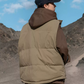 Gilet Zippé en Coton Confortable