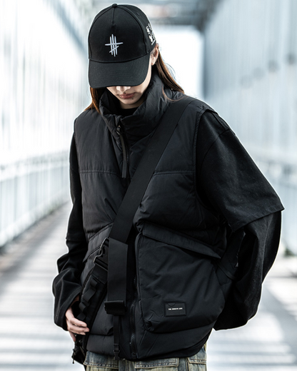 Gilet Puffer Unisexe Hiver Ajusté