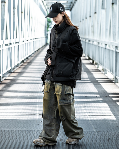 Gilet Puffer Unisexe Hiver Ajusté