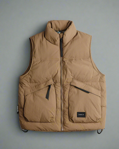 Gilet Puffer Unisexe Hiver Ajusté