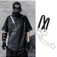 T-shirt Techwear Chaîné Urbain
