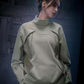 Sweat à Col Roulé Futuriste