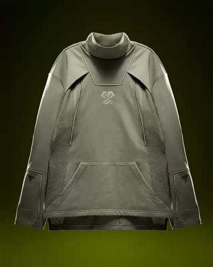 Sweat à Col Roulé Futuriste