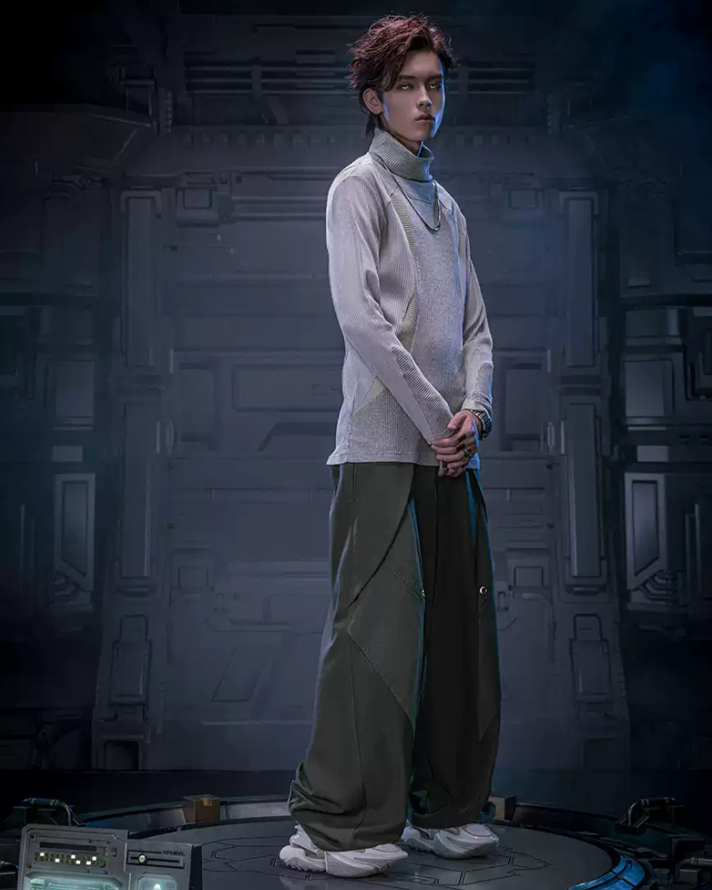Pantalon Cyberpunk Invisible Unisexe