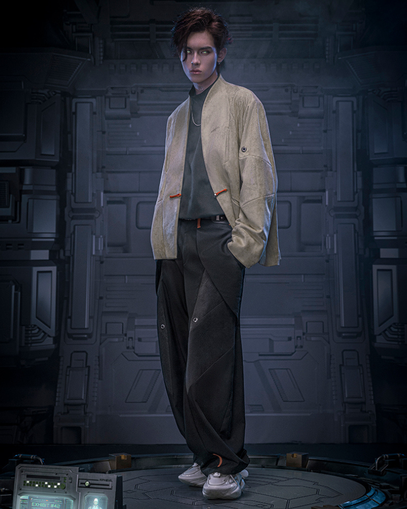 Pantalon Cyberpunk Invisible Unisexe