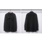 Chemise Haut Noir Chic à Manches Longues