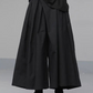 Pantalons Croisés à Jambes Larges Tendance