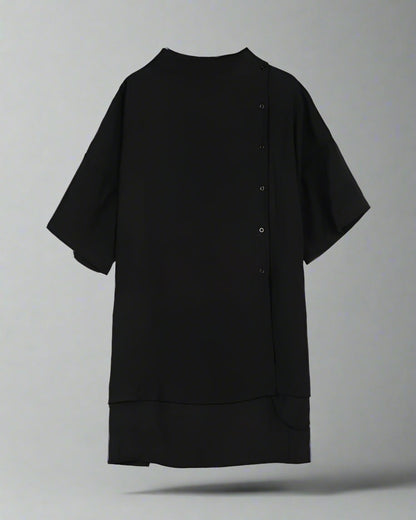 Chemise Relaxed Inspirée par la Technologie Élégante