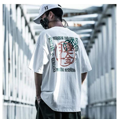 Tee-shirt Grand Graphique qui Fait Sens