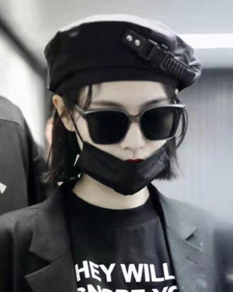 Accessoire Beret Néon Cyberpunk -  accessoire - Beret néon cyberpunk : accessoire stylé et pratique