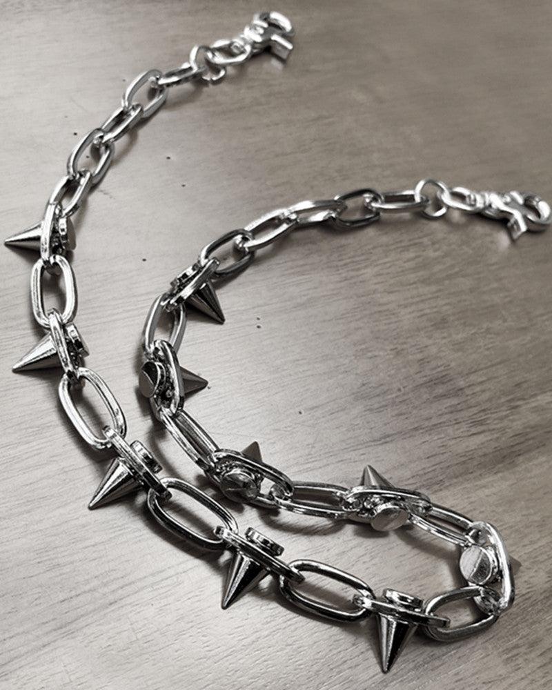 Accessoire de Chaîne de Taille Élégant -  ajustable - Collier Chaîne Ajustable en Acier Inoxydable élégant